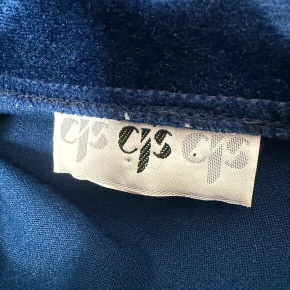 Vintage CJS Robe Housecoat Teal Blue Womens - Picture 2 of 8